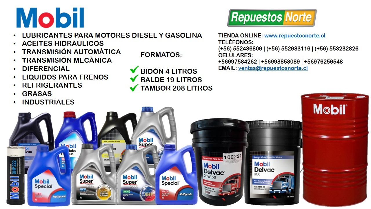 LUBRICANTES MOBIL